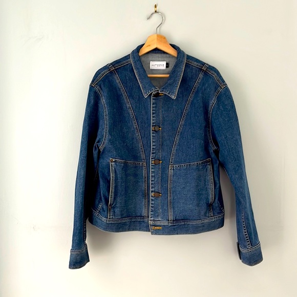 PARKER SMITH Denim Utility Jacket - Picture 3 of 7